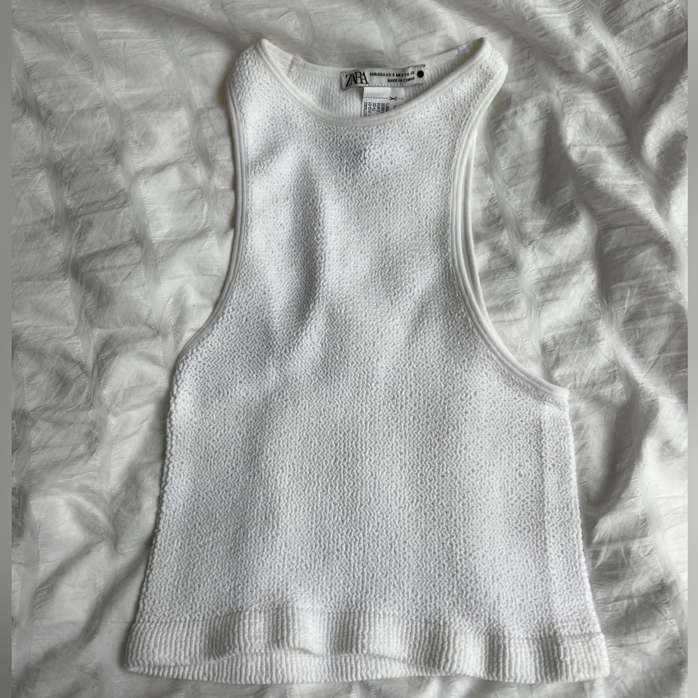 Zara seamless halter top